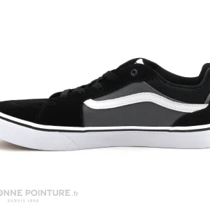 Sortie 😀 Vans FILMORE Noir – Gris – Basket Juniors ⌛ Paris 13