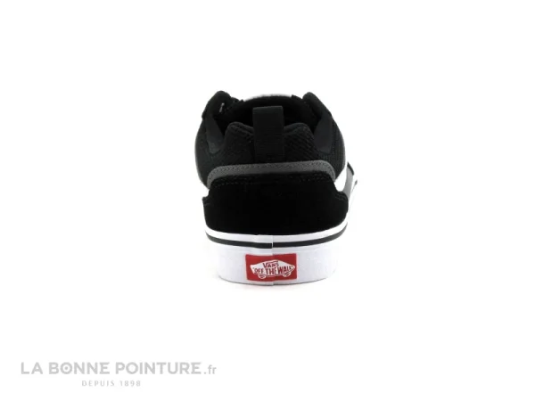 Sortie 😀 Vans FILMORE Noir – Gris – Basket Juniors ⌛ Paris 5