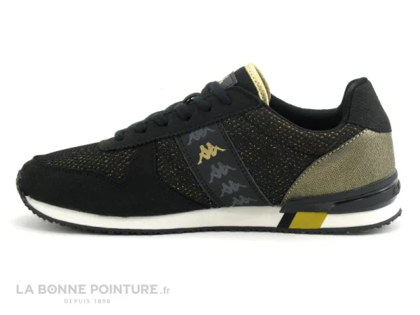 Remise 🔔 Kappa Mohan – Black Gold – 304N390 – 👟 Sneakers Femme 😍 Achat 4