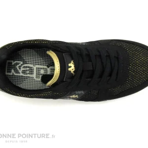 Remise 🔔 Kappa Mohan – Black Gold – 304N390 – 👟 Sneakers Femme 😍 Achat 19