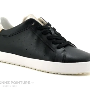 Meilleur prix 💯 Geox SP BLOMIE Black Gold – D926HB – Basket Basse Femme 🧨 en promotion 19