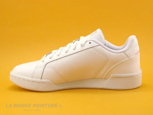 Remise ✔️ Adidas ROGUERA EG2662 White – Basket Blanche Femme ✨ soldes pas cher 4