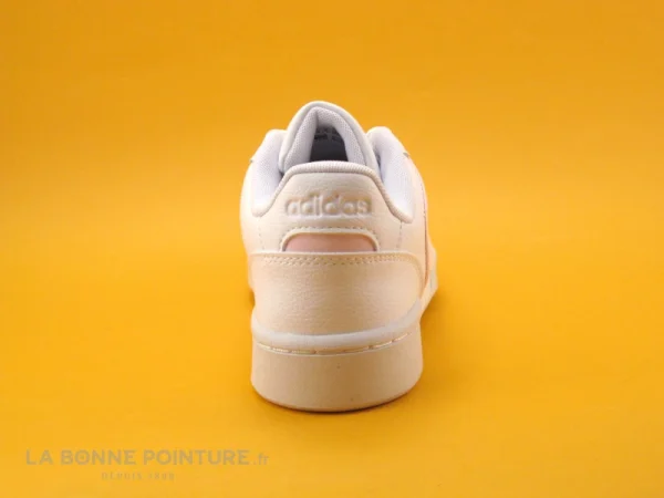 Remise ✔️ Adidas ROGUERA EG2662 White – Basket Blanche Femme ✨ soldes pas cher 5