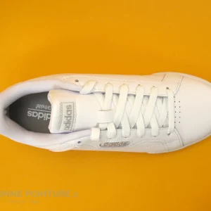 Remise ✔️ Adidas ROGUERA EG2662 White – Basket Blanche Femme ✨ soldes pas cher 19