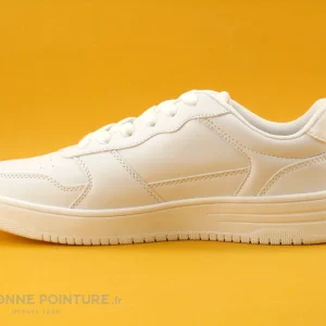 de garantie authentique Bon marché 🤩 Kappa LOGO SEATTLE LACE White – 311CFDW – Basket Blanche Juniors 😀 13