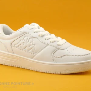 de garantie authentique Bon marché 🤩 Kappa LOGO SEATTLE LACE White – 311CFDW – Basket Blanche Juniors 😀 17