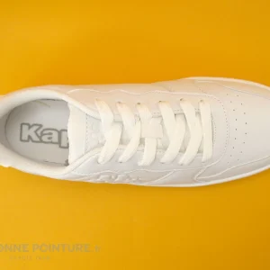 de garantie authentique Bon marché 🤩 Kappa LOGO SEATTLE LACE White – 311CFDW – Basket Blanche Juniors 😀 19