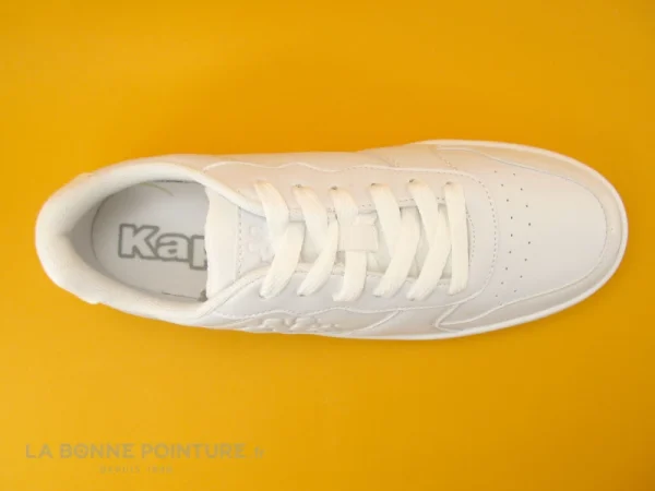 de garantie authentique Bon marché 🤩 Kappa LOGO SEATTLE LACE White – 311CFDW – Basket Blanche Juniors 😀 7