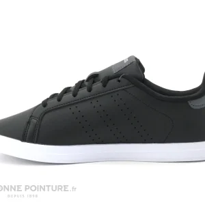 Retour Gratuit Remise 🥰 Adidas COURTPOINT BASE Noir – FW7384 – Basket Femme ⌛ 13