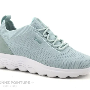 shopping pas cher Promo 🧨 Geox SPHERICA – D15NUA – Lt Green – Basket Ville Femme 😉 17