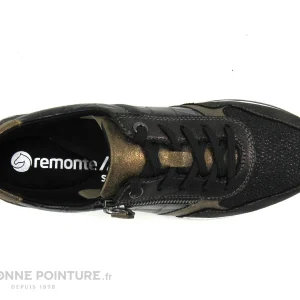 Bon marché ✨ Remonte R2532-03 – 👟 Sneakers Noires Femme 😀 nouveau produit 19