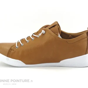 De gros 🤩 Andrea Conti 0345724-062 Cognac – Basket Femme Souple Marron 😉 Achat 13