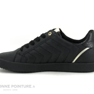 Tout neuf 😉 Geox BLOMIEE – D266HD – Black – 👟 Sneakers Femme Avec Zip 👍 grossiste en ligne 13