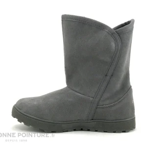 Meilleure affaire 🌟 Femme Lico Amalia 710171 Gris – Bottine Fourree – Cuir Velours Gris 🔥 france 12