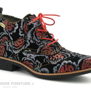 dernière tendance Meilleure affaire ✔️ Laura Vita COCRALIEO 07M Grenat – Chaussure Semi Montante Femme 😀 17