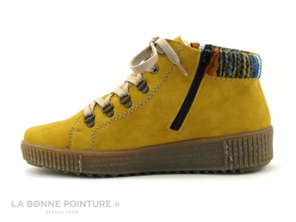 Meilleure vente ✨ Rieker M6411-68 Jaune – Multi – Chaussure Montante Femme 🎉 commentaire favorable 4