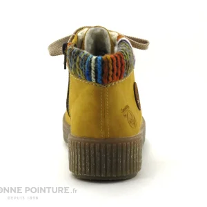 Meilleure vente ✨ Rieker M6411-68 Jaune – Multi – Chaussure Montante Femme 🎉 commentaire favorable 15