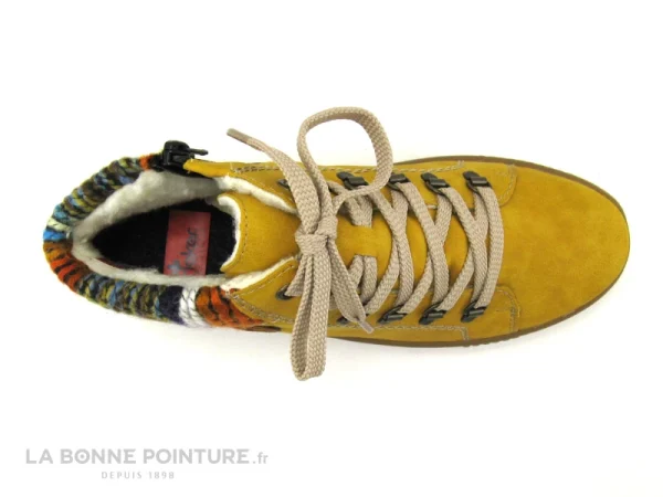 Meilleure vente ✨ Rieker M6411-68 Jaune – Multi – Chaussure Montante Femme 🎉 commentaire favorable 7