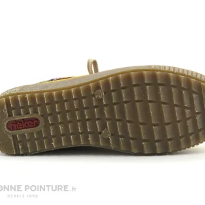 Meilleure vente ✨ Rieker M6411-68 Jaune – Multi – Chaussure Montante Femme 🎉 commentaire favorable 21